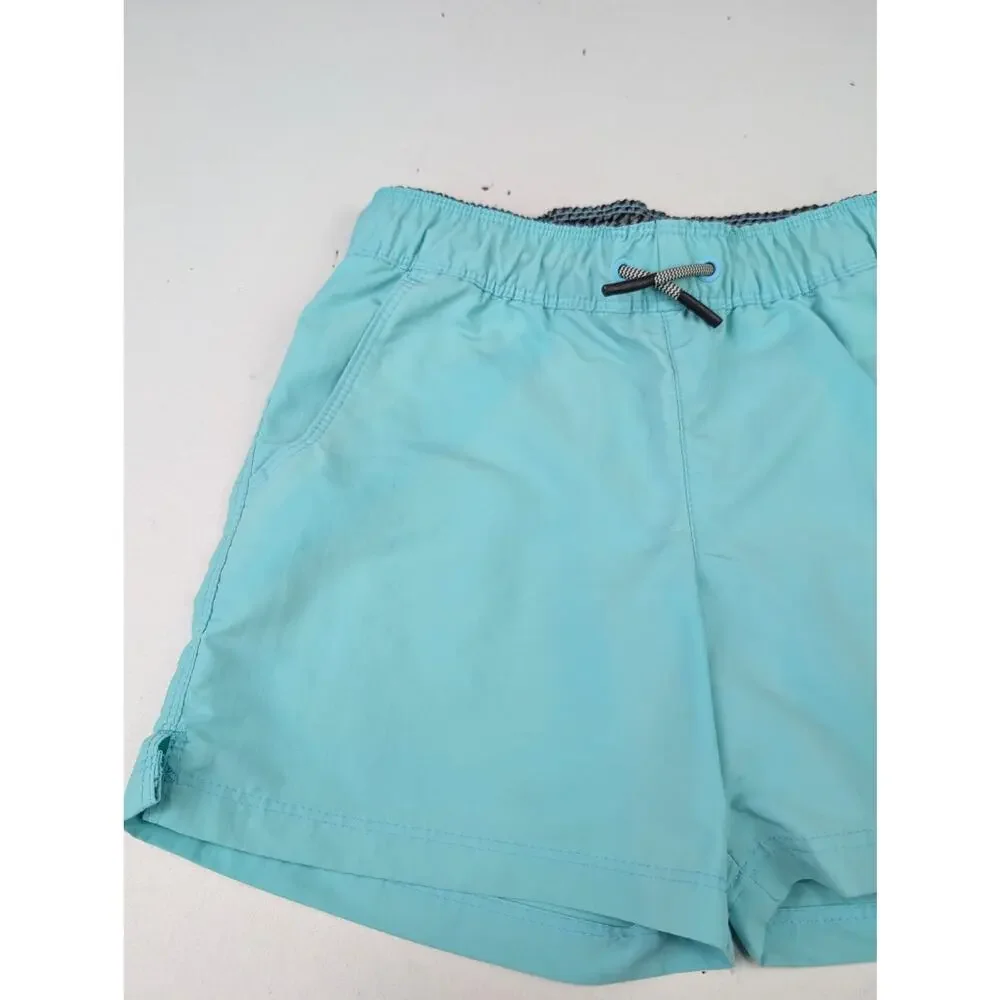 Art Class Boys Medium (8) Teal Swim Shorts - Attached Boxer Brief